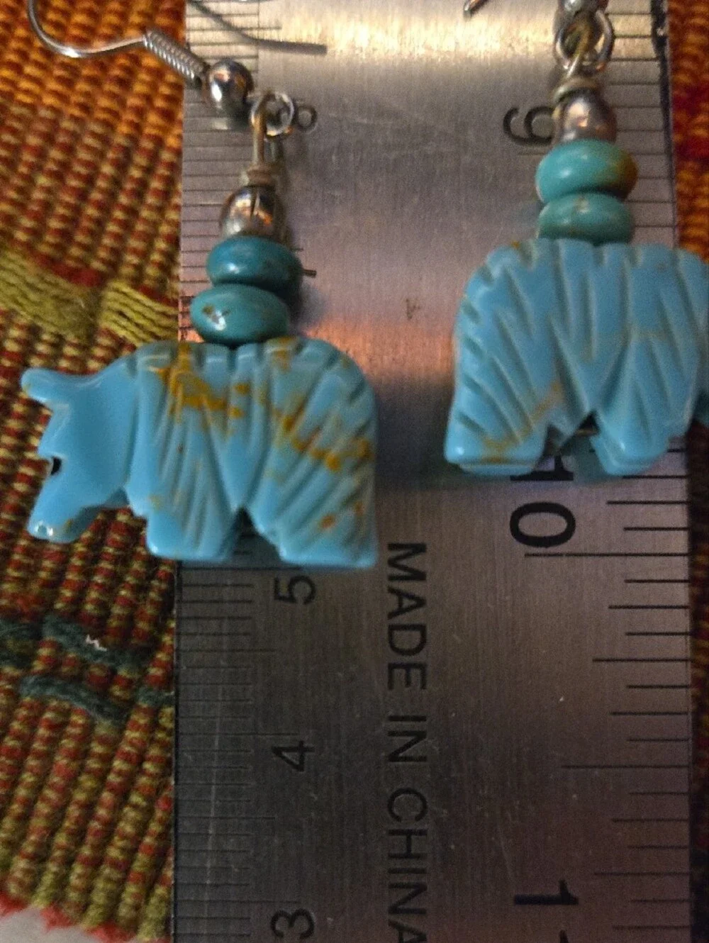 Zuni Fetish Artisan charming turquoise